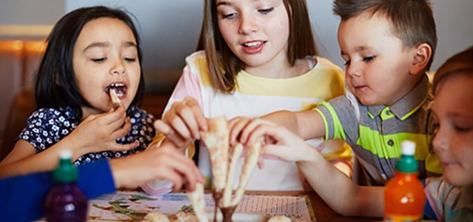 Kids eat for £1