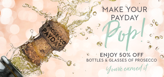 It's Prosecco Payday: 50% Off Prosecco